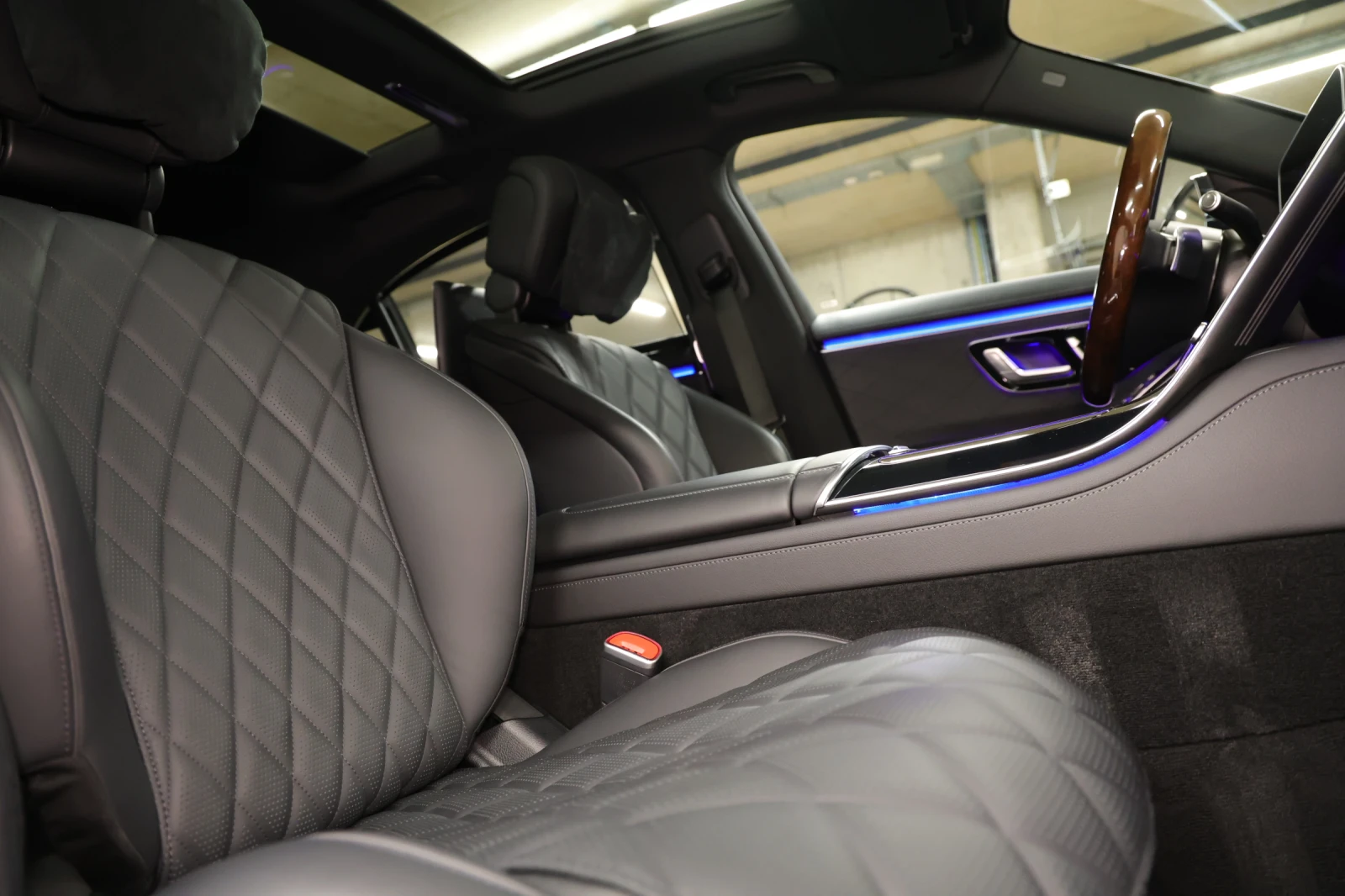 Mercedes-Benz S 450 d Long AMG 3xTV     | Mobile.bg   13