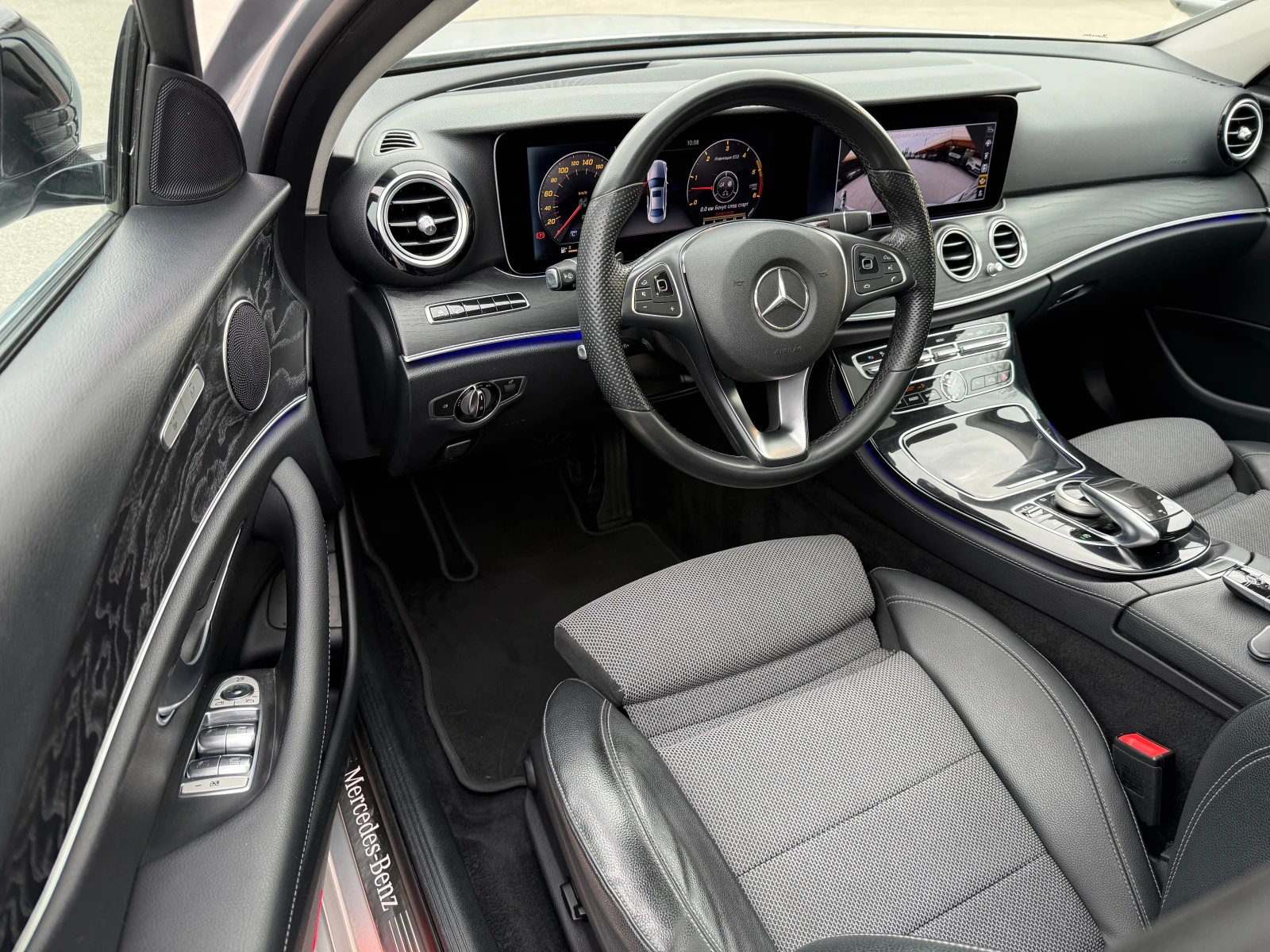 Mercedes-Benz E 350 d AMG LINE 9G !! 100%РЕАЛНИ КИЛОМЕТРИ - ДОКАЗУЕМИ!, снимка 10 - Автомобили и джипове - 54202831