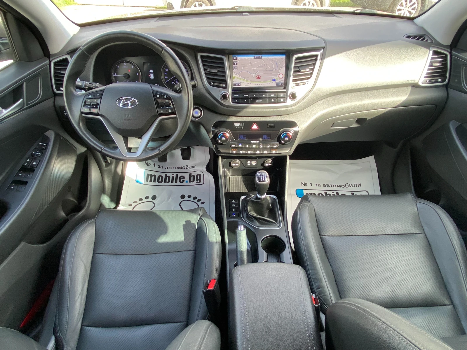 Hyundai Tucson 1.7CRDI-128000km-FULL-DIST-PANO-NAVI-LED-КОЖАEURO6 - изображение 10