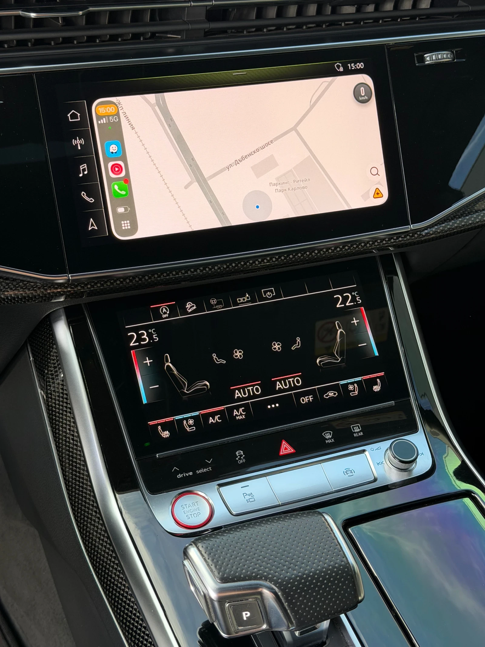 Audi SQ8 BLACK OPTIC / CARBON , снимка 9 - Автомобили и джипове - 56520613