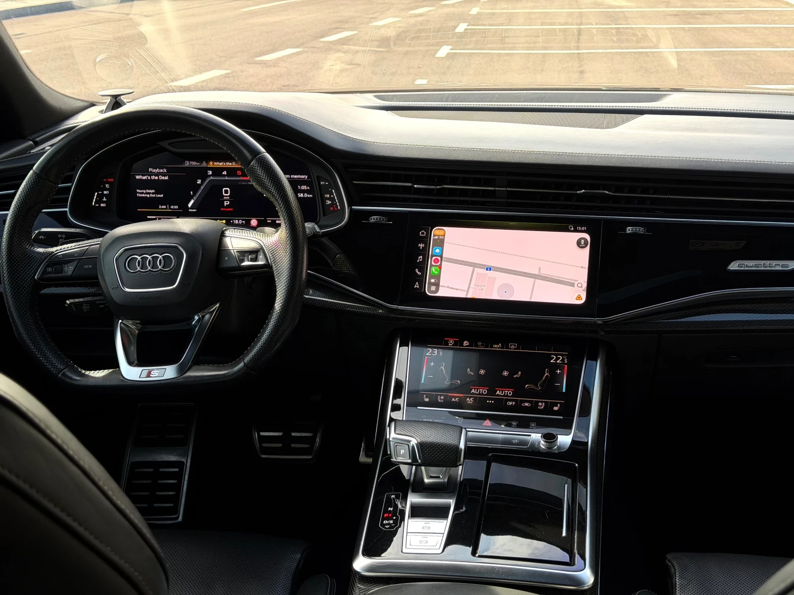 Audi SQ8 BLACK OPTIC / CARBON , снимка 8 - Автомобили и джипове - 56520613