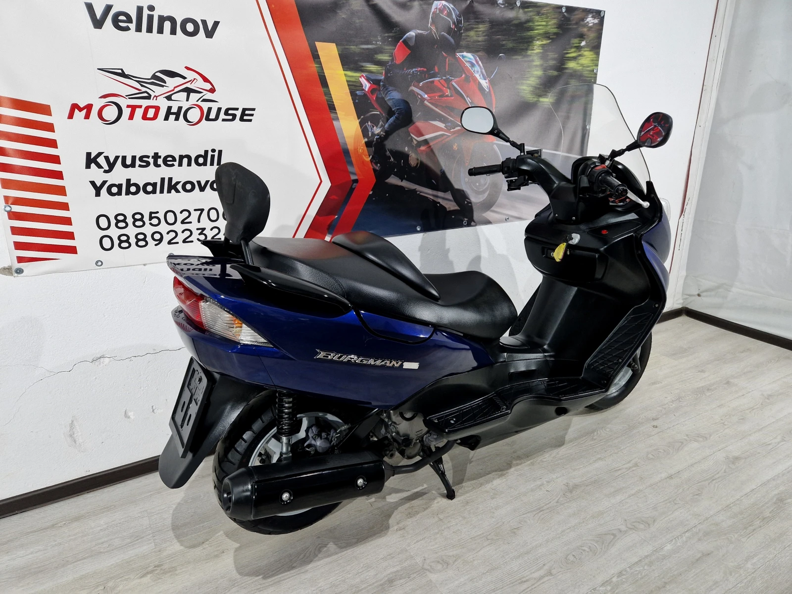 Suzuki Burgman 150cc , Уникат, 2004г!24876км!!, снимка 13 - Мотоциклети и мототехника - 54733511