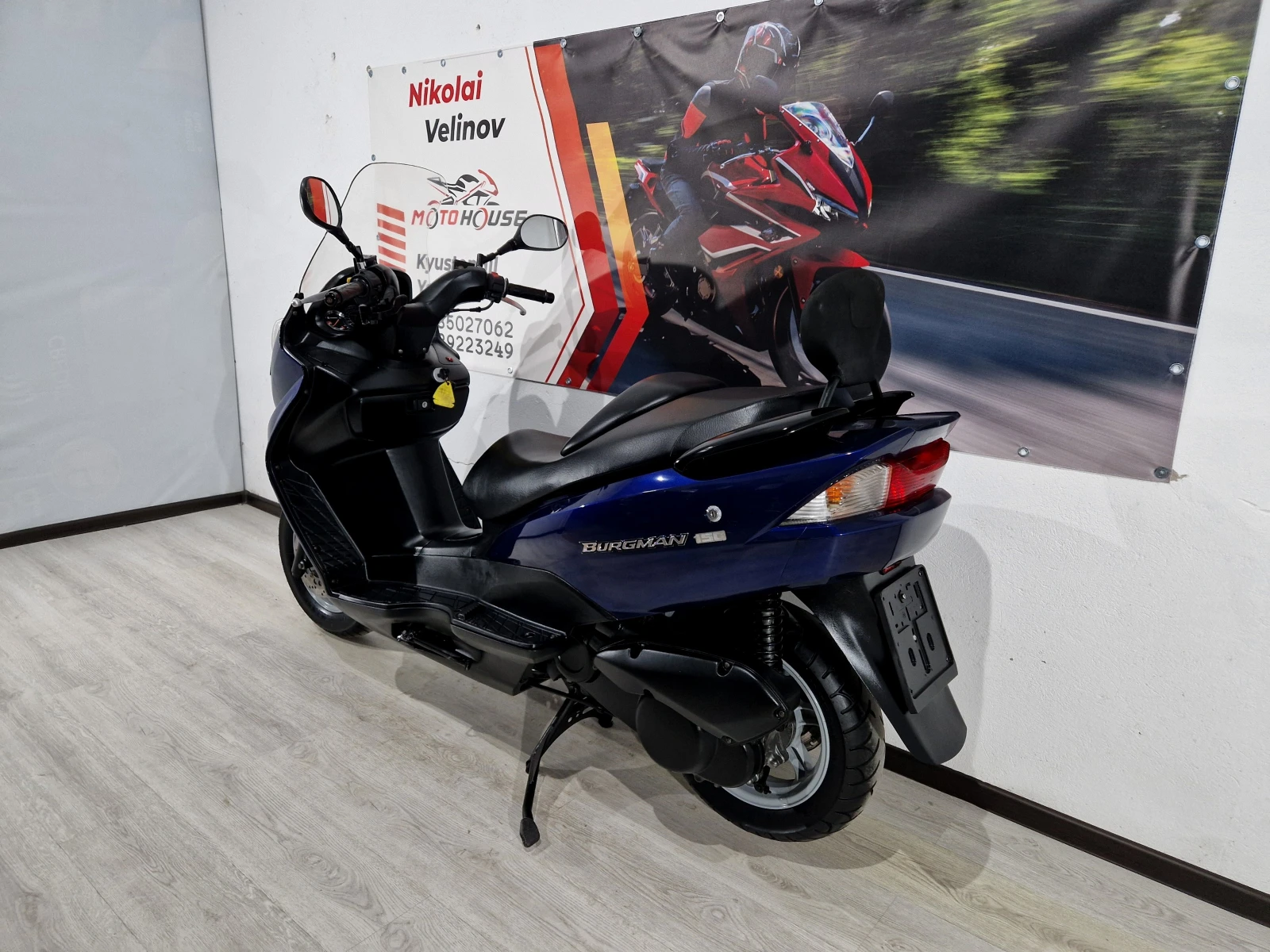 Suzuki Burgman 150cc , Уникат, 2004г!24876км!!, снимка 4 - Мотоциклети и мототехника - 54733511