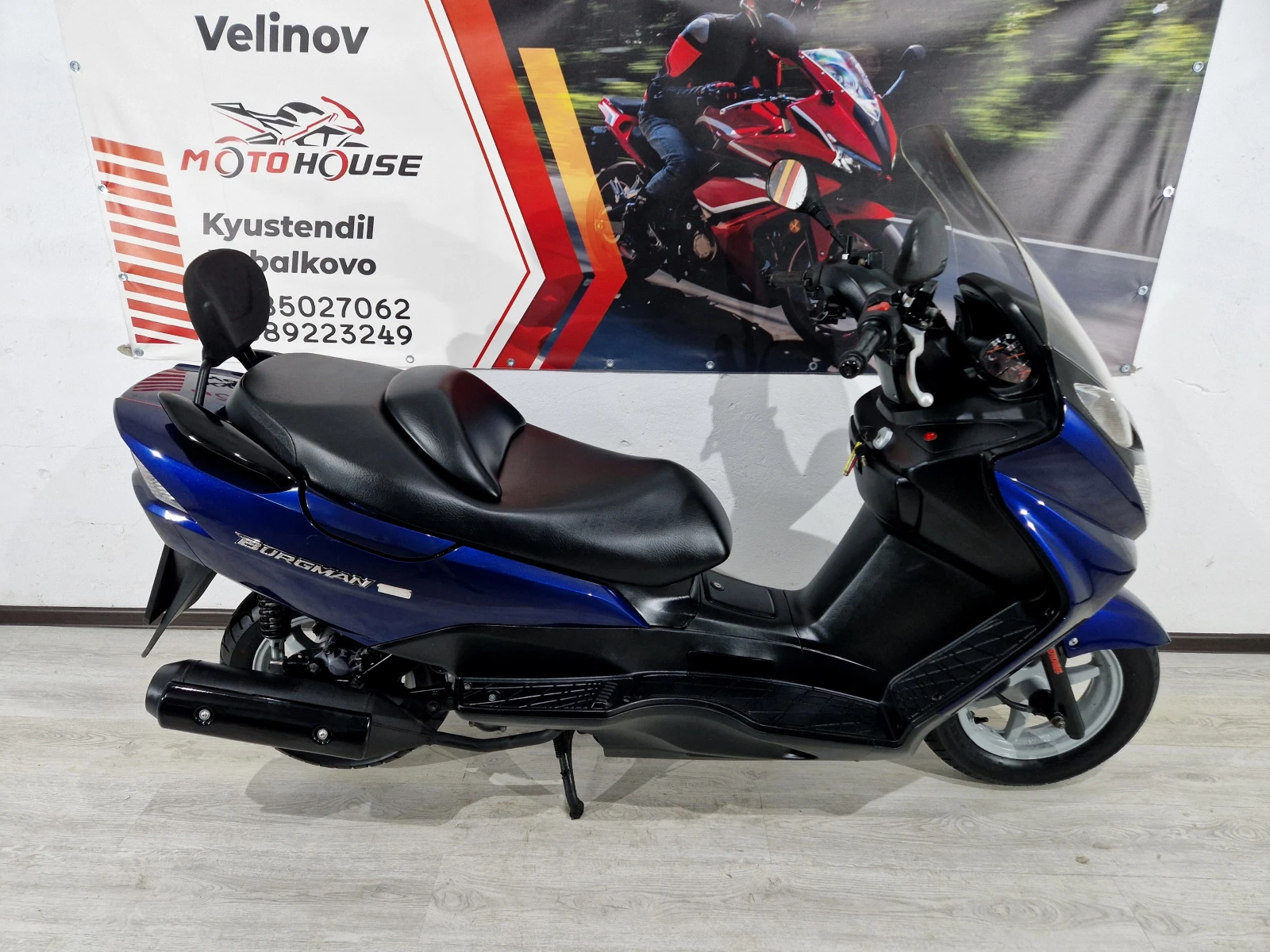 Suzuki Burgman 150cc , Уникат, 2004г!24876км!!, снимка 10 - Мотоциклети и мототехника - 54733511
