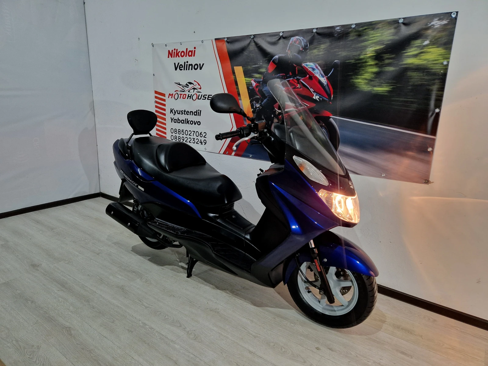 Suzuki Burgman 150cc , Уникат, 2004г!24876км!!, снимка 17 - Мотоциклети и мототехника - 54733511