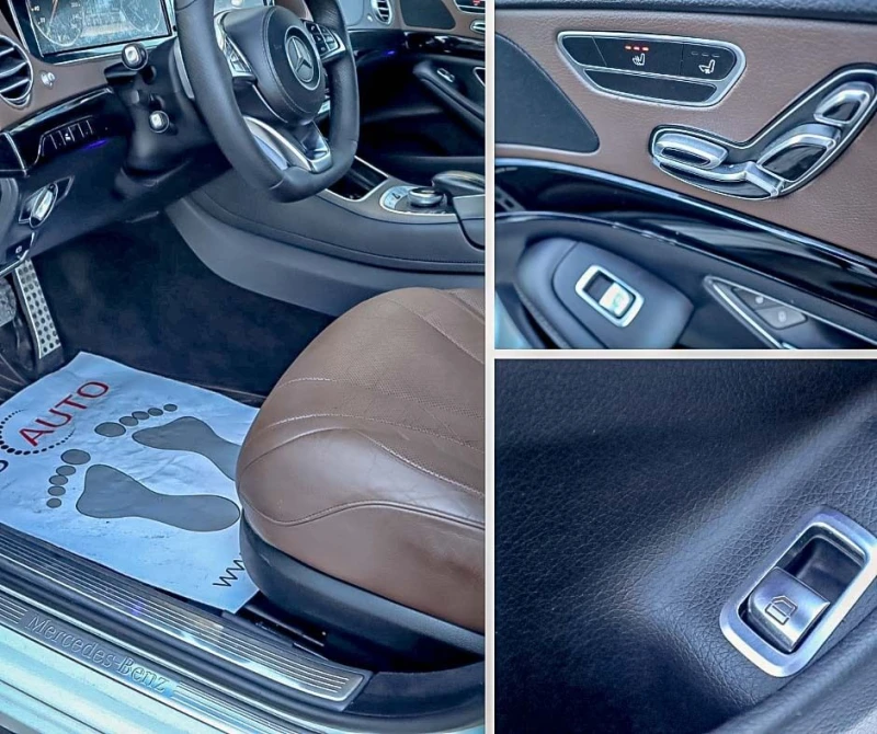 Mercedes-Benz S 350 4Matic/CDI/AMG/Designo/Обдухване/Камера/AirMatic, снимка 11 - Автомобили и джипове - 52829750