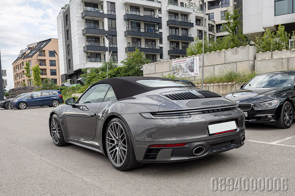 Porsche 911 992 4SCABRIOSPORTDESIGN PACKET EXCL BOSE ОБДУХВАНЕ, снимка 6 - Автомобили и джипове - 55180017