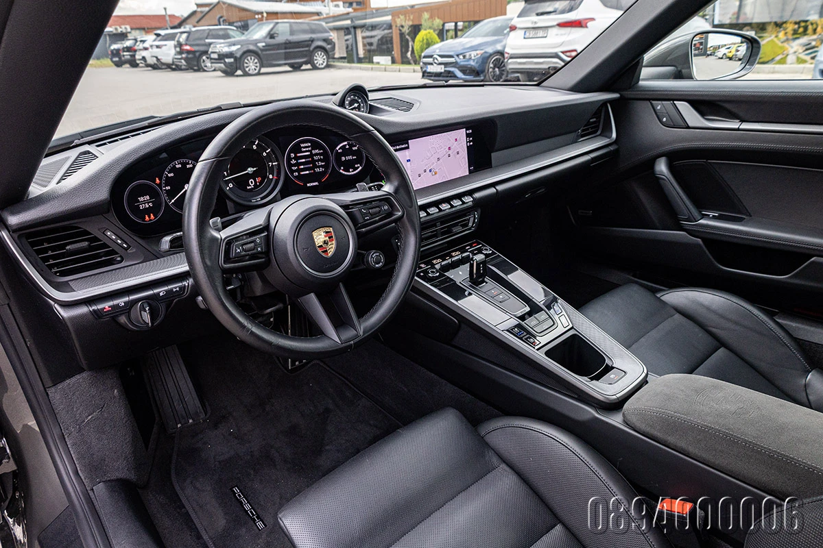 Porsche 911 992 4SCABRIOSPORTDESIGN PACKET EXCL BOSE ОБДУХВАНЕ, снимка 12 - Автомобили и джипове - 55180017