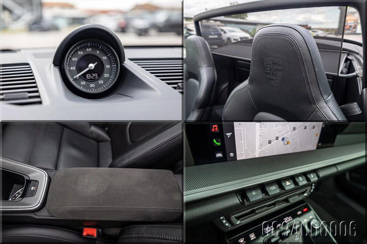 Porsche 911 992 4SCABRIOSPORTDESIGN PACKET EXCL BOSE ОБДУХВАНЕ, снимка 17 - Автомобили и джипове - 55180017