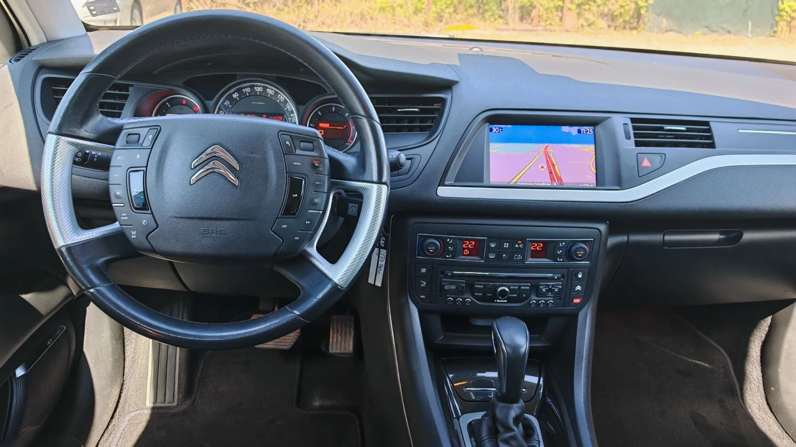 Citroen C5 2.2HDI-204k.-ТОП СЪСТОЯНИЕ, СЕРВИЗНА КНИЖКА , снимка 8 - Автомобили и джипове - 55736125