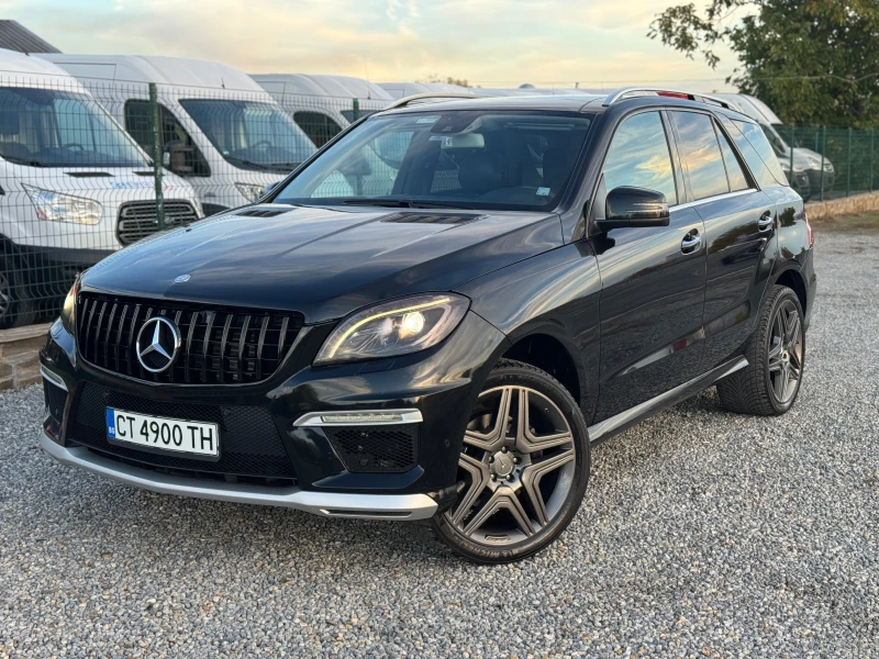 Mercedes-Benz ML 350 CDI* AMG-Line* 7G-Tronic* Harman* Панорама* 2013г*, снимка 2 - Автомобили и джипове - 52248660