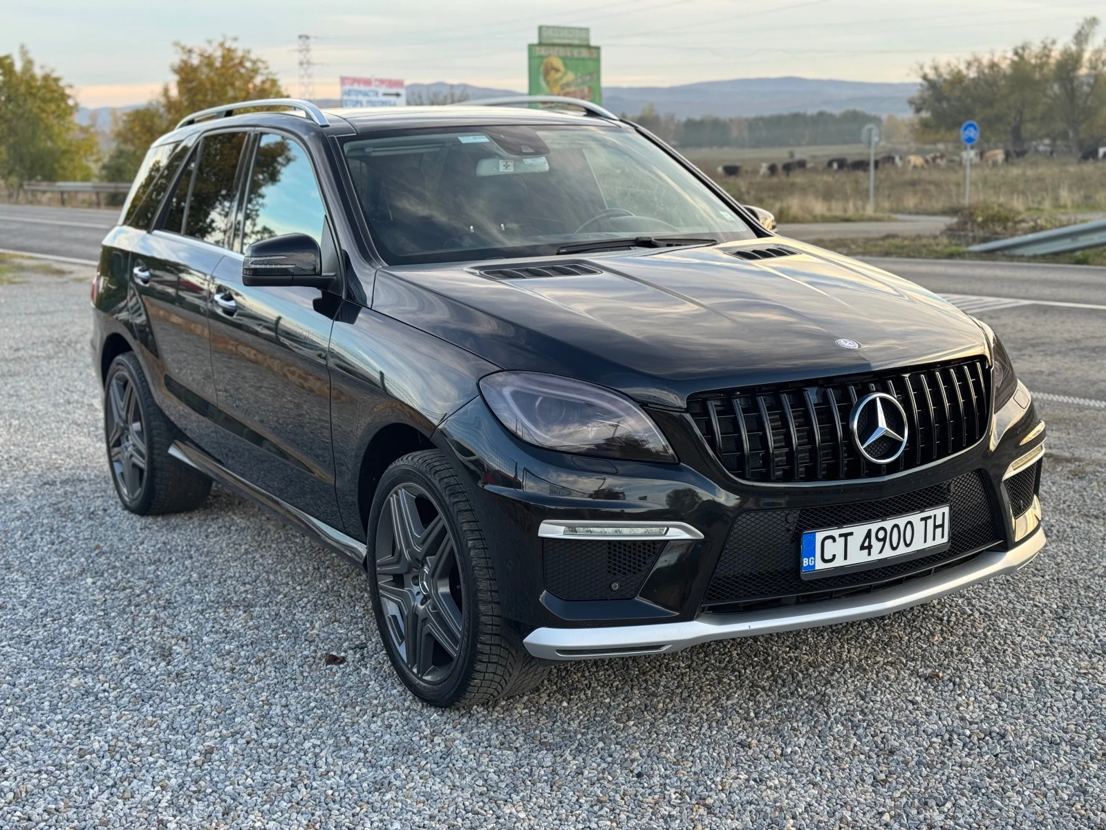 Mercedes-Benz ML 350 CDI* AMG-Line* 7G-Tronic* Harman* Панорама* 2013г* - изображение 4