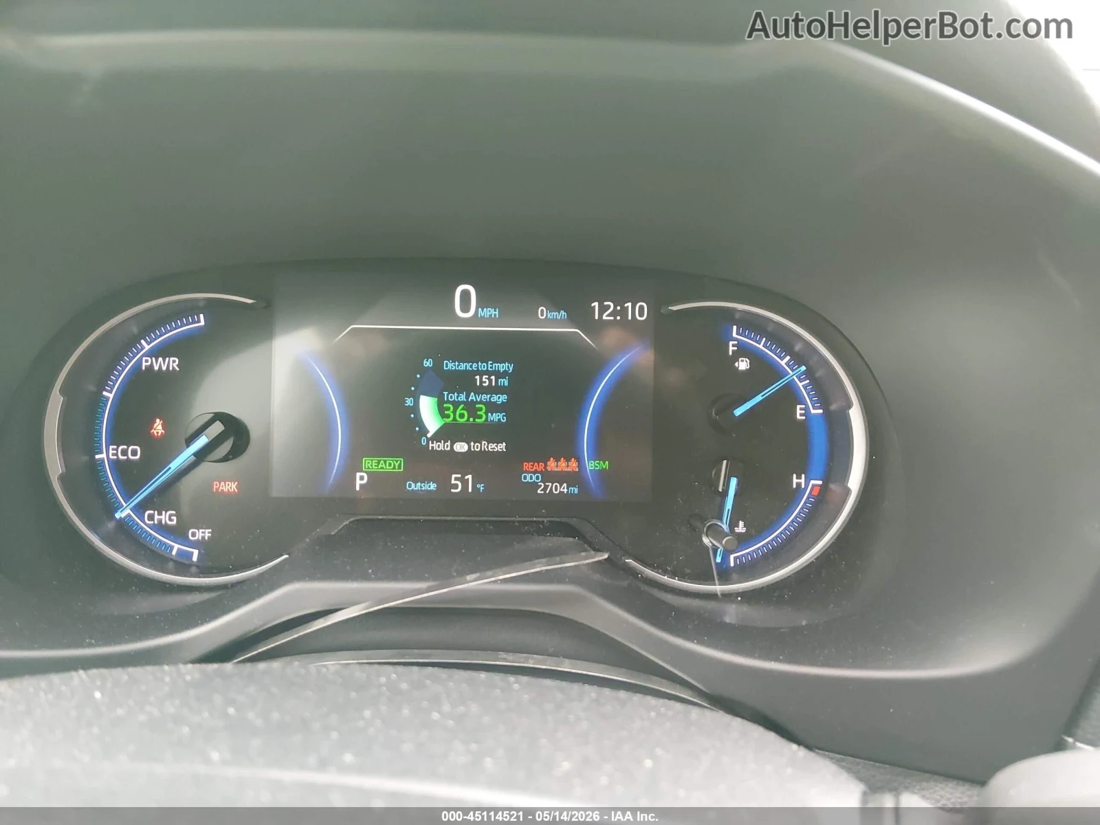 Toyota Rav4 XLE* HYBRID* AWD* 2КЛЮЧА* 4К km* Нова* КРАЙНА ЦЕНА, снимка 10 - Автомобили и джипове - 54788731