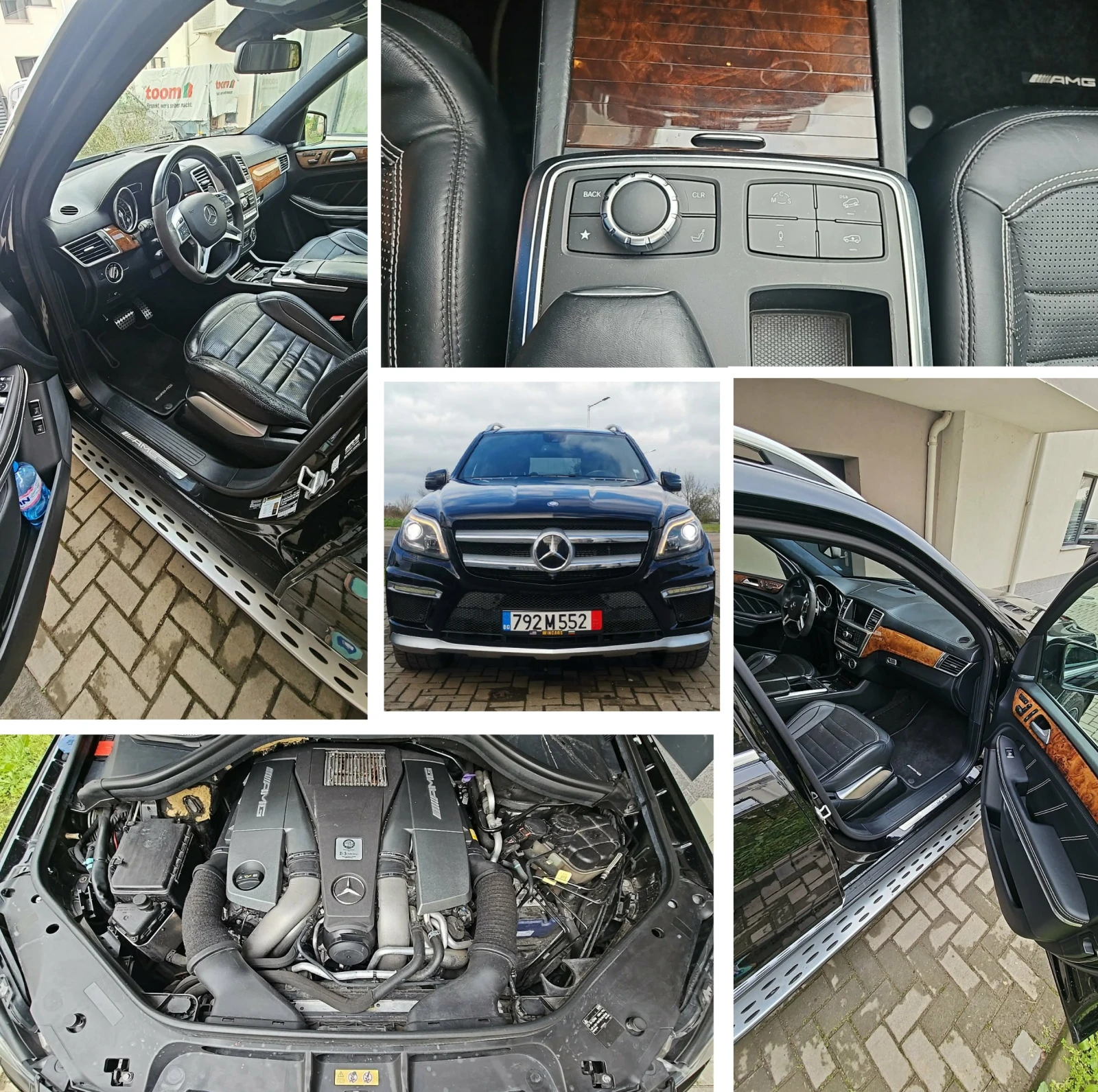 Mercedes-Benz GL 63 AMG V8 BITURBO, снимка 11 - Автомобили и джипове - 55687816