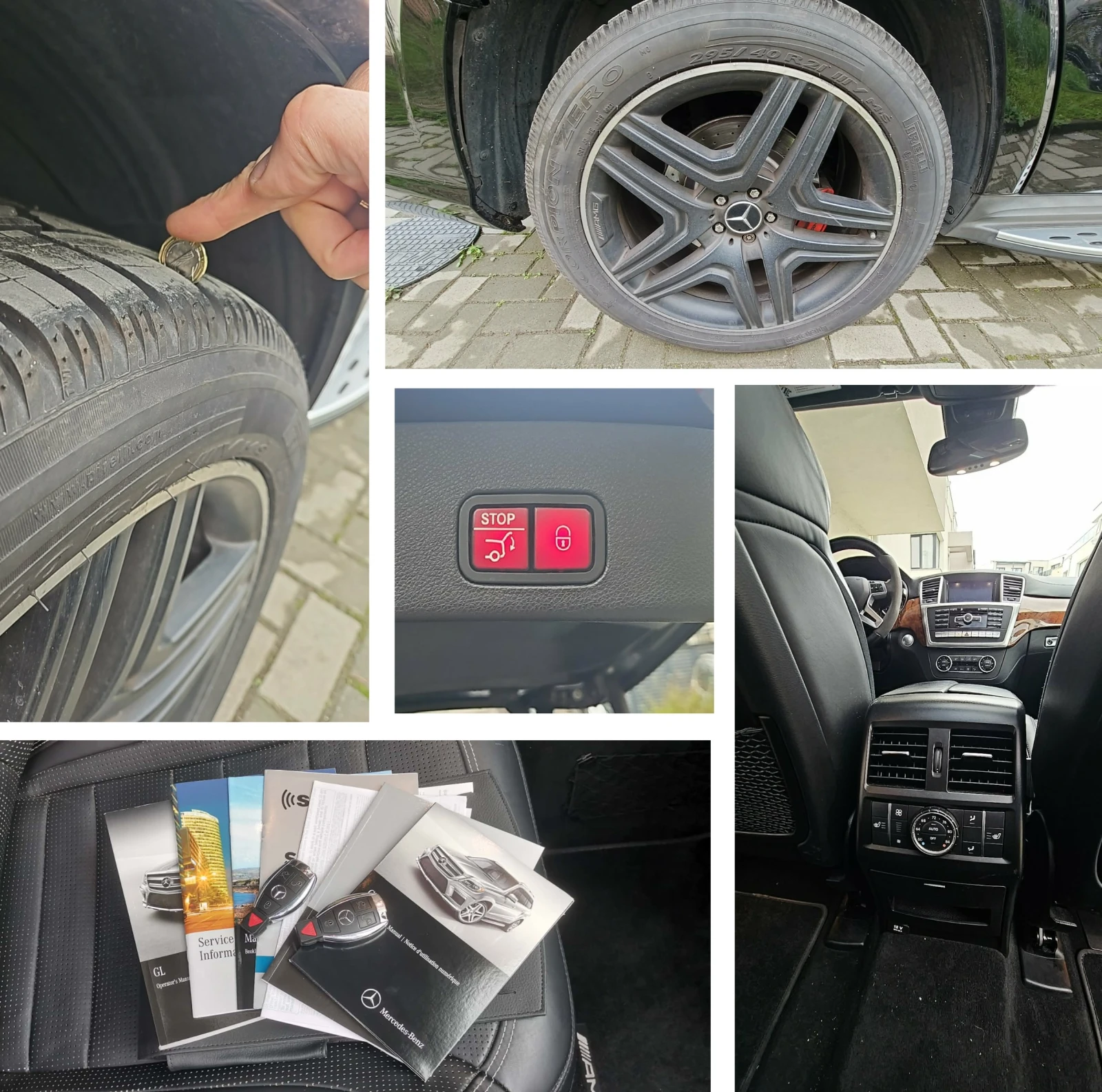 Mercedes-Benz GL 63 AMG V8 BITURBO, снимка 9 - Автомобили и джипове - 55687816