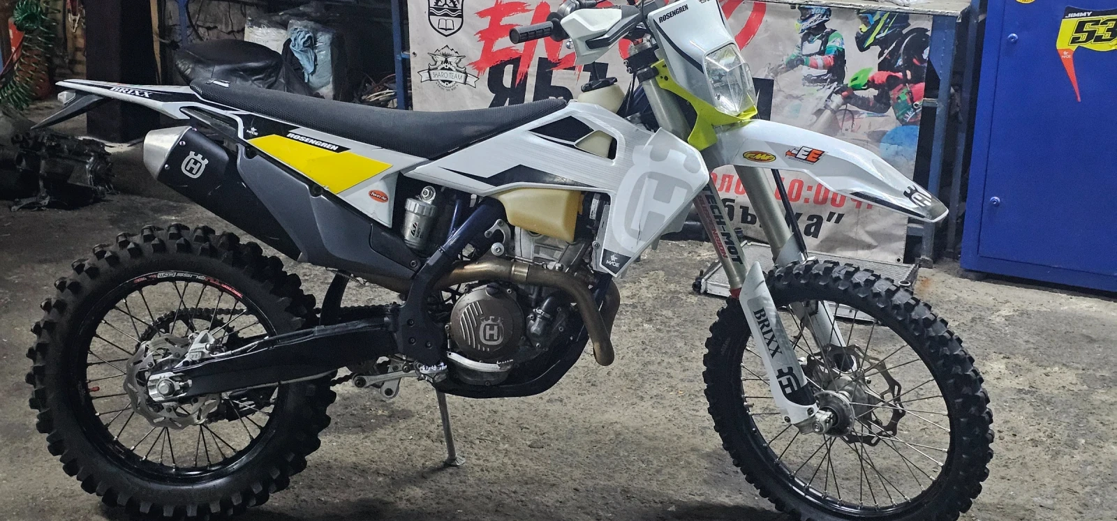 Husqvarna FE 350F  след ремонт 