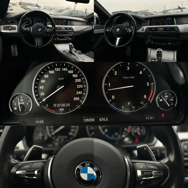 BMW 530 * xD* M-Pack* 137000км.* 2016г.* , снимка 12 - Автомобили и джипове - 49303539