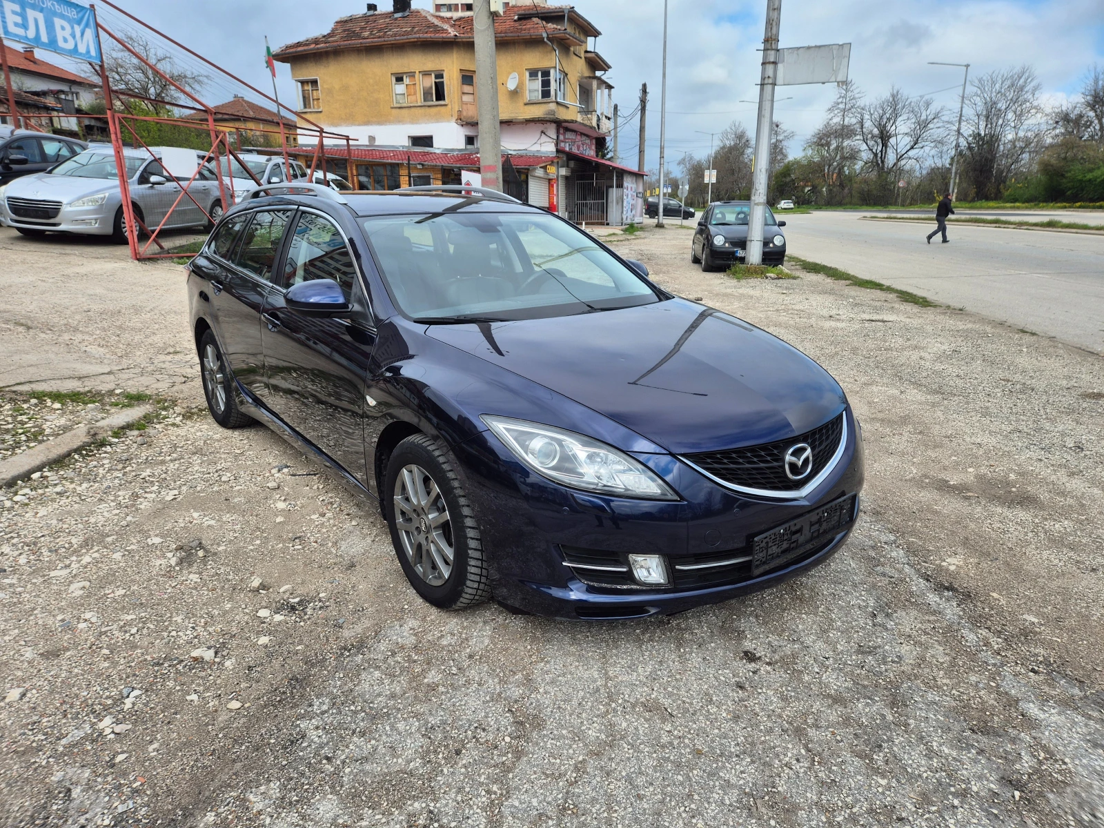 Mazda 6 2.0D, NAVI, KOJA, FUUL, снимка 3 - Автомобили и джипове - 54180466