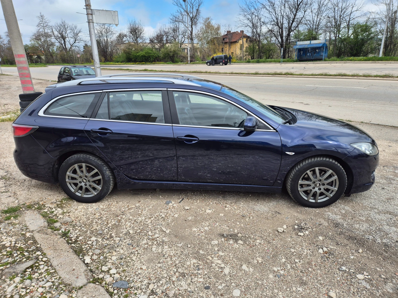 Mazda 6 2.0D, NAVI, KOJA, FUUL, снимка 4 - Автомобили и джипове - 54180466