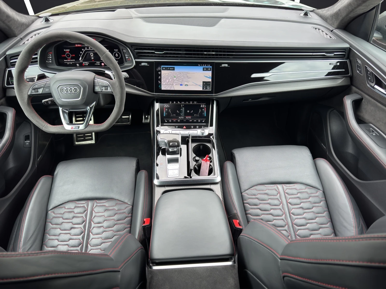 Audi RSQ8 ABT* CERAMIC* CARBON* B&O 3D* 360 CAM* DISTR* PANO | Mobile.bg   14