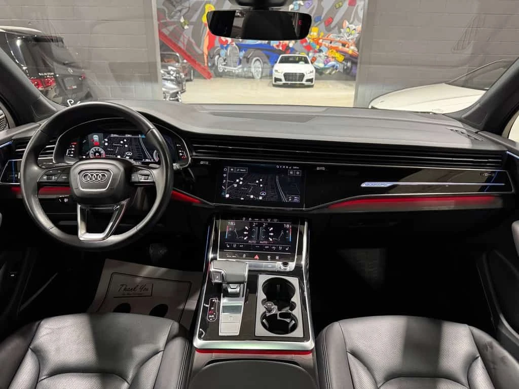 Audi Q7 * TECHNIK BLACK OPTICS CLEAN CARFAX! * CARFAX * ЦЕ, снимка 12 - Автомобили и джипове - 54082665