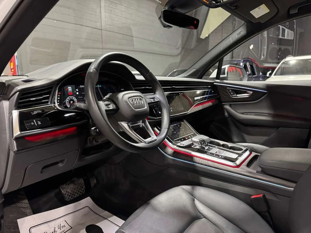 Audi Q7 * TECHNIK BLACK OPTICS CLEAN CARFAX! * CARFAX * ЦЕ, снимка 14 - Автомобили и джипове - 54082665