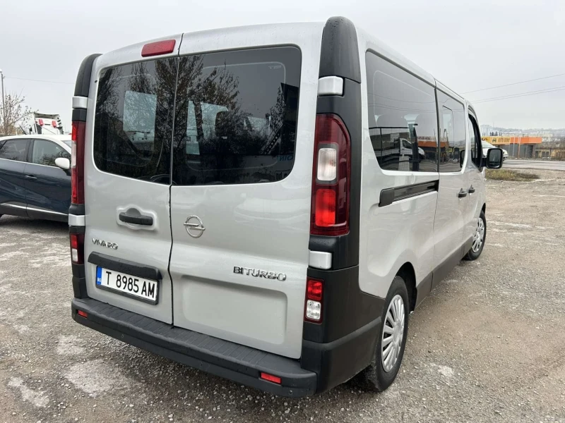 Opel Vivaro 1.6 BITURBO 125 * 8+ 1 * NAVI * LONG * , снимка 4 - Бусове и автобуси - 52513149