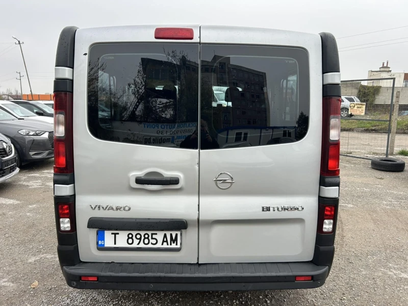 Opel Vivaro 1.6 BITURBO 125 * 8+ 1 * NAVI * LONG * , снимка 5 - Бусове и автобуси - 52513149