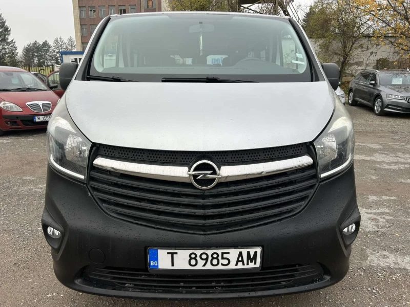 Opel Vivaro 1.6 BITURBO 125 * 8+ 1 * NAVI * LONG * , снимка 2 - Бусове и автобуси - 52513149