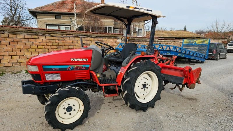 Трактор Yanmar AF224 с фреза, 4х4, 24 кс., АграБГ Джолев, снимка 1 - Селскостопанска техника - 33364672