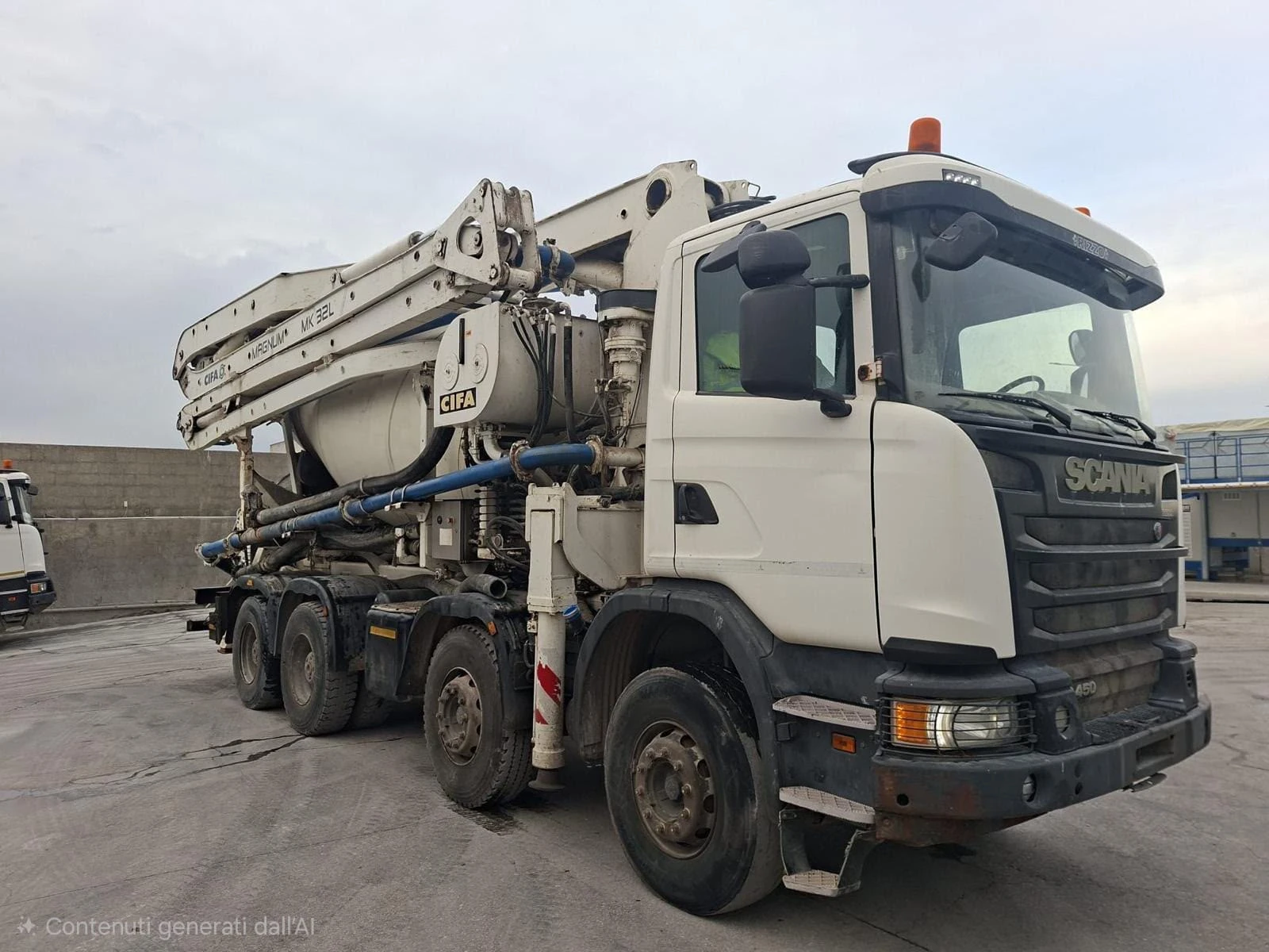 Бетон помпа Scania G450 Помпа/Миксер