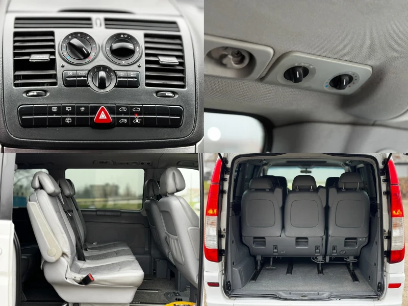 Mercedes-Benz Viano 2.2CDI/8-МЕСТА, снимка 17 - Автомобили и джипове - 52636320