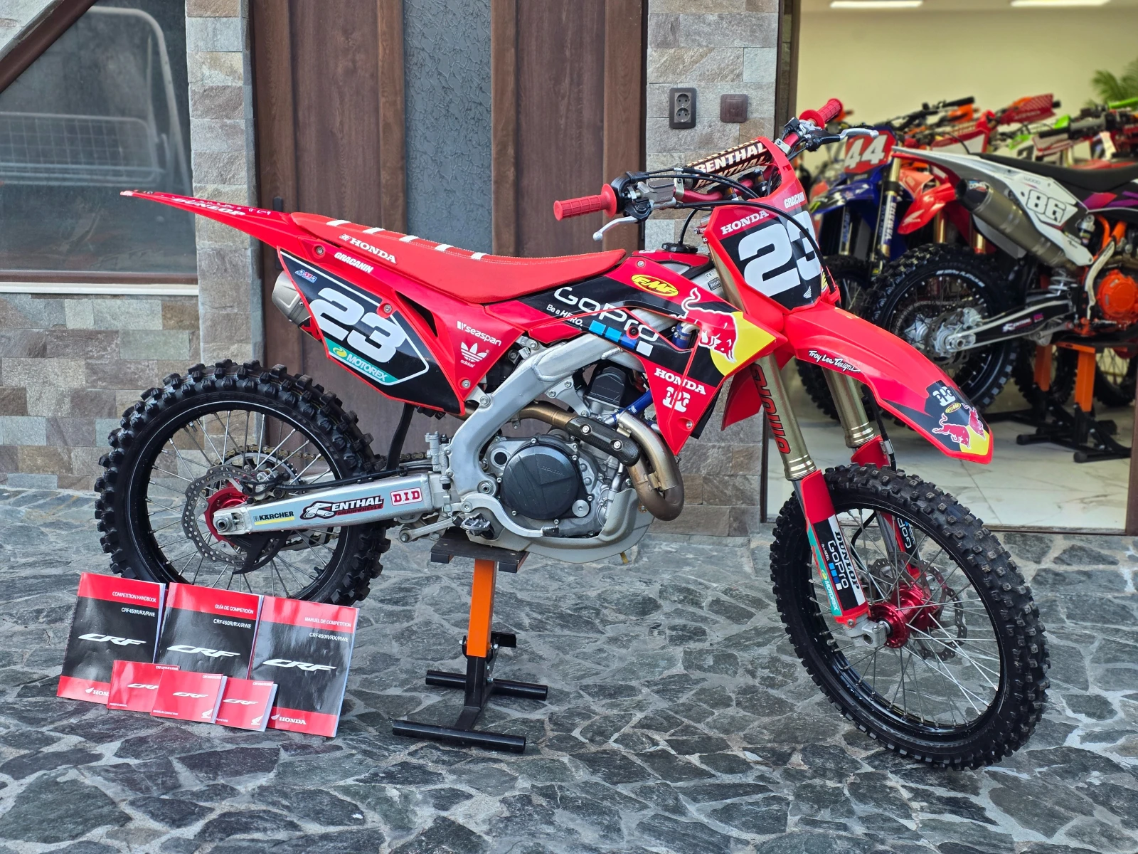Honda Crf 450/СТАРТЕР/3 РЕЖИМА/ТРАКШЪН/ЛЪНЧ КОНТРОЛ/* ЛИЗИНГ, снимка 1