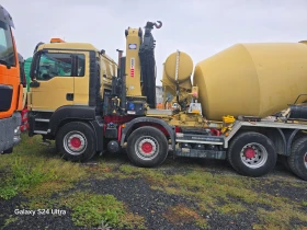 Бетон миксер Man КРАН+ 7 Кубика Бетонмиксер, Нов внос, , , , 8х4, , снимка 17