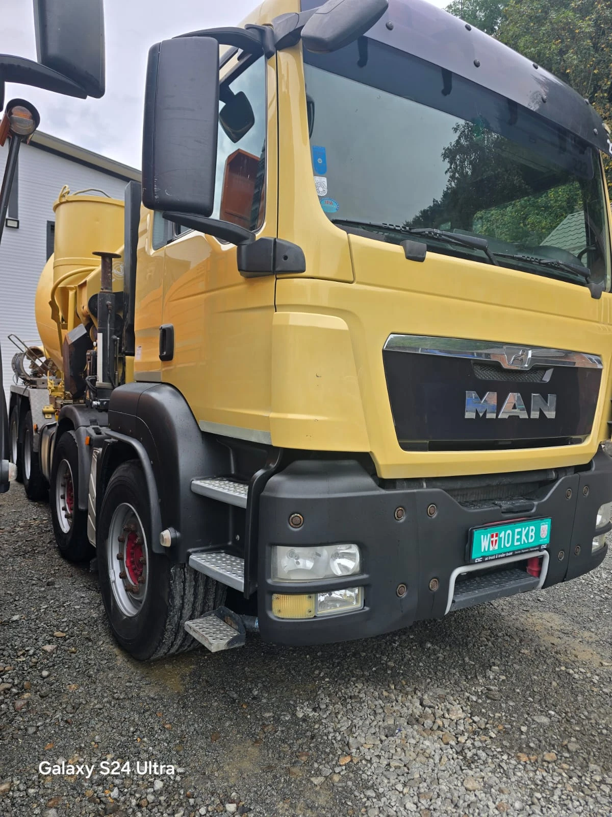 Бетон миксер Man КРАН+ 7 Кубика Бетонмиксер, Нов внос, , , , 8х4,  - изображение 7