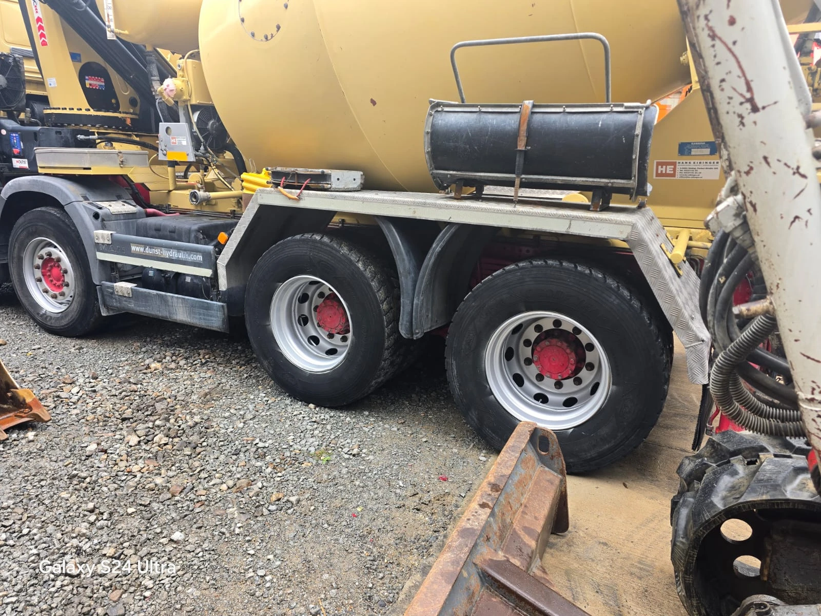 Бетон миксер Man КРАН+ 7 Кубика Бетонмиксер, Нов внос, , , , 8х4, , снимка 12 - Индустриална техника - 53713113