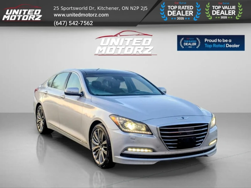 Hyundai Genesis ULTIMATE 5.0 * * CARFAX * * АВТО КРЕДИТ * * , снимка 3 - Автомобили и джипове - 53059059