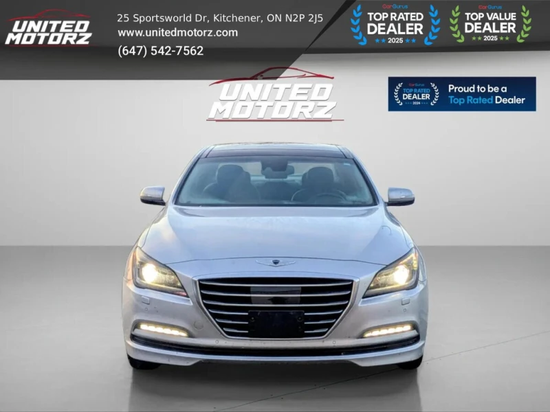 Hyundai Genesis ULTIMATE 5.0 * * CARFAX * * АВТО КРЕДИТ * * , снимка 2 - Автомобили и джипове - 53059059