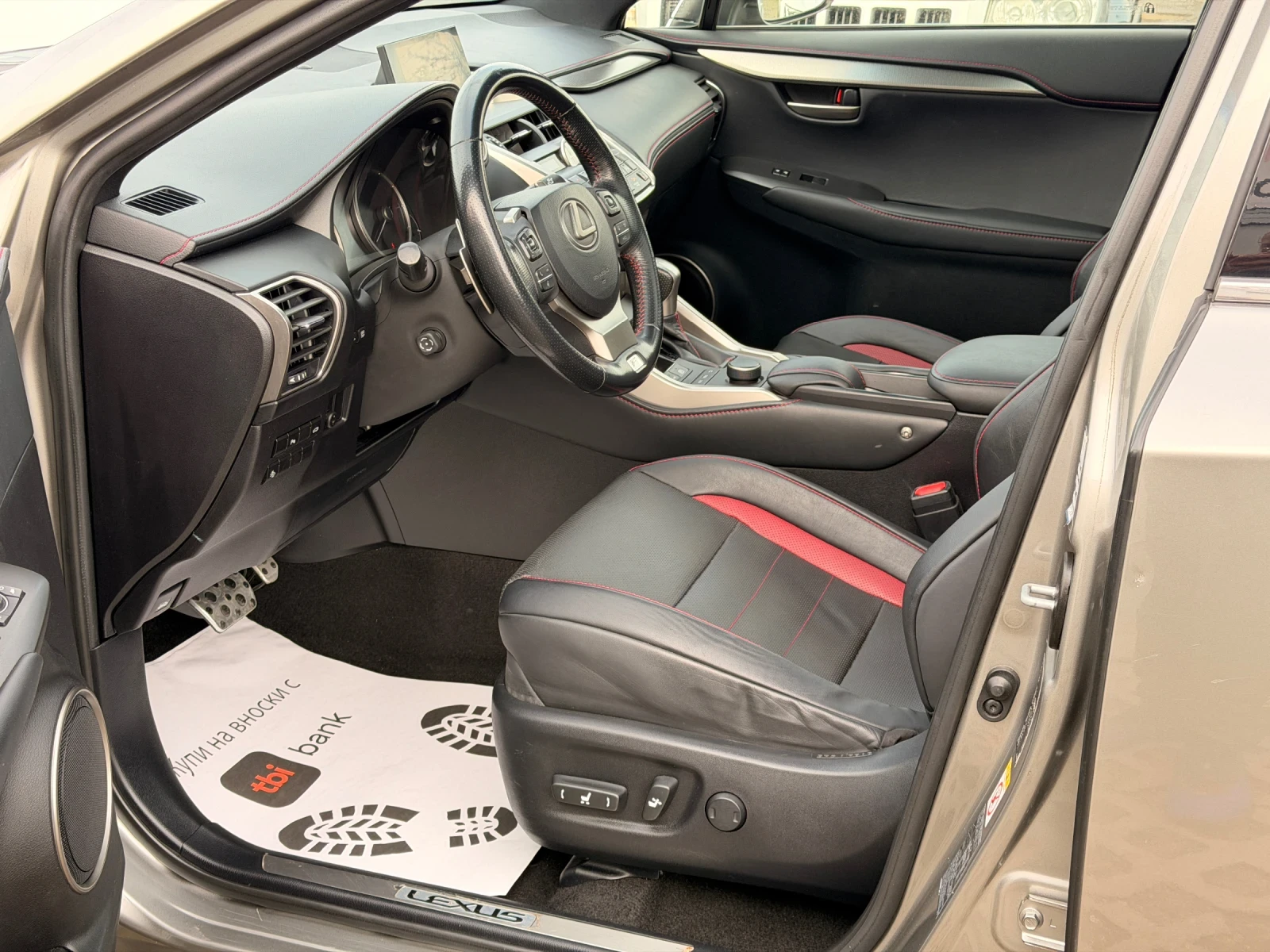 Lexus NX 300h F-SPORT-KEYLES-ПАНОРАМА-ПОДГРЕВ-КАМЕРА-153Х.КМ-ТОП - изображение 9