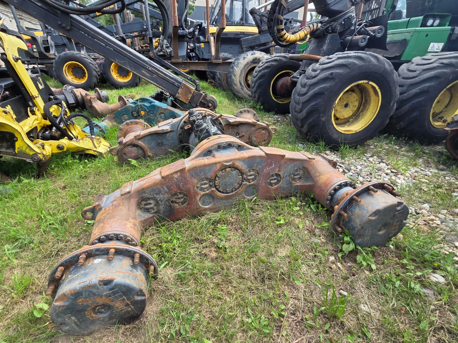Специализирани машини Машини за дърводобив John Deere оси, мостове и части за трансмисията, снимка 5 - Селскостопанска техника - 55948757