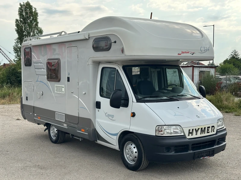 Кемпер HYMER / ERIBA C 524/Fiat 2.8JTD/Солари/Инвр./ТВ/ Швейцария, снимка 7 - Каравани и кемпери - 52703066