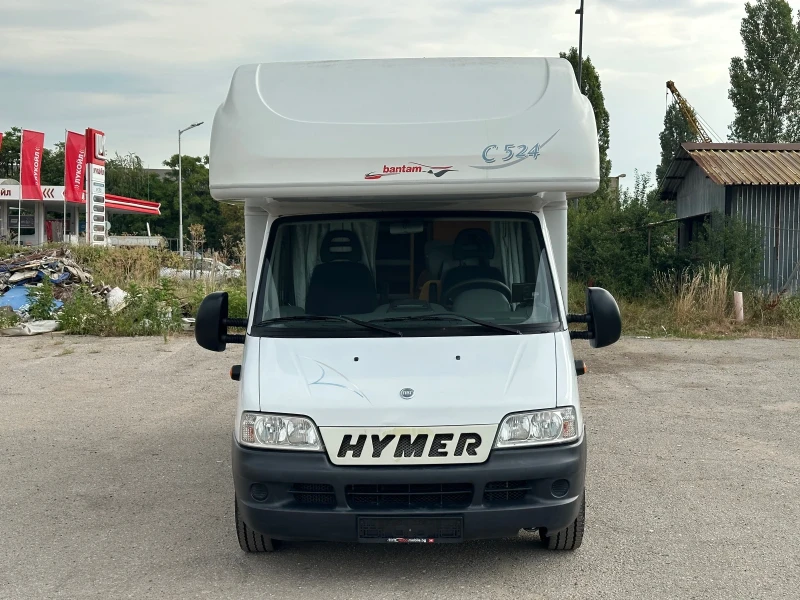 Кемпер HYMER / ERIBA C 524/Fiat 2.8JTD/Солари/Инвр./ТВ/ Швейцария, снимка 8 - Каравани и кемпери - 52703066