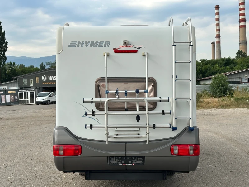Кемпер HYMER / ERIBA C 524/Fiat 2.8JTD/Солари/Инвр./ТВ/ Швейцария, снимка 4 - Каравани и кемпери - 52703066