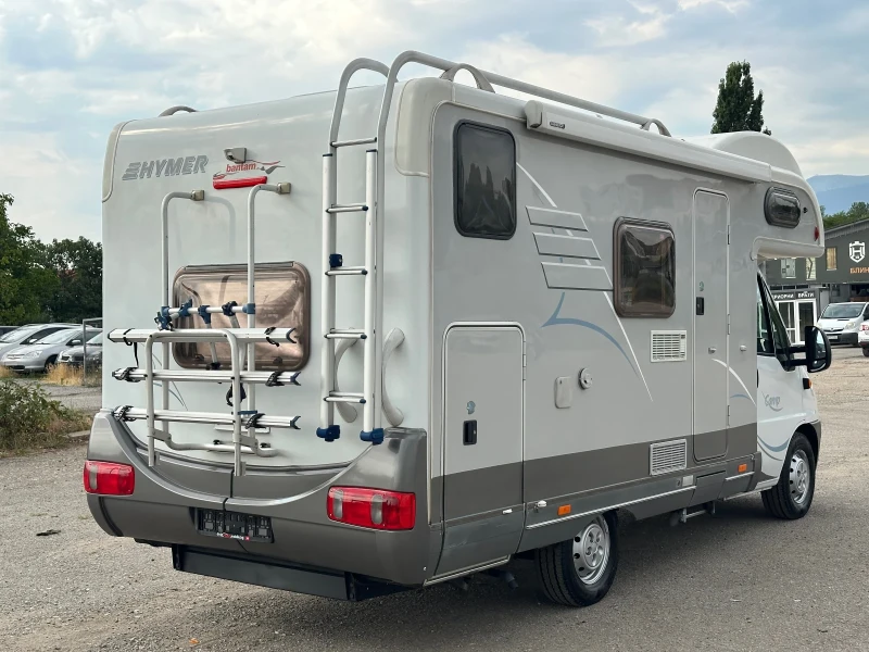 Кемпер HYMER / ERIBA C 524/Fiat 2.8JTD/Солари/Инвр./ТВ/ Швейцария, снимка 5 - Каравани и кемпери - 52703066