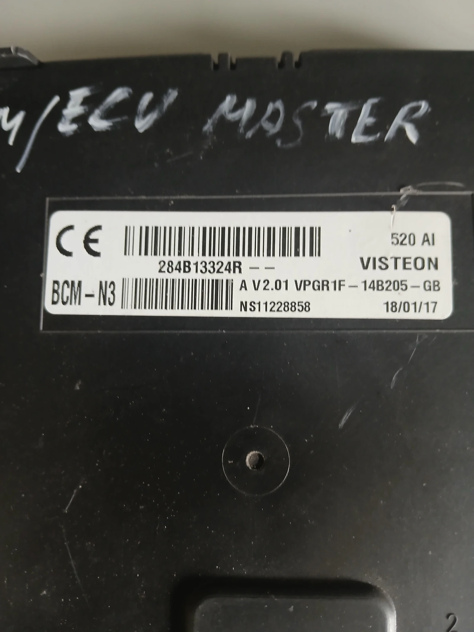 284 B13324R BCM/ECU модул Renault Master 2016г 2.3 DCI, снимка 2 - Части - 55132501