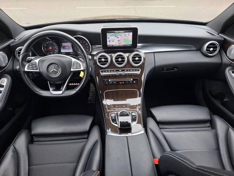 Mercedes-Benz C 200 184к.с. 4х4 9G-TRONIC AMG , снимка 12 - Автомобили и джипове - 52470308