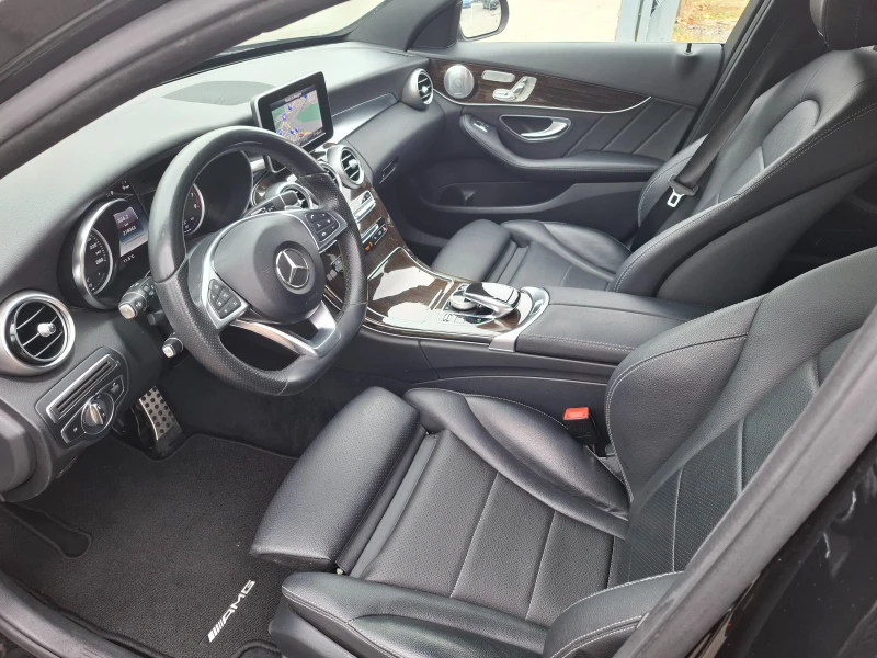 Mercedes-Benz C 200 184к.с. 4х4 9G-TRONIC AMG , снимка 7 - Автомобили и джипове - 52470308