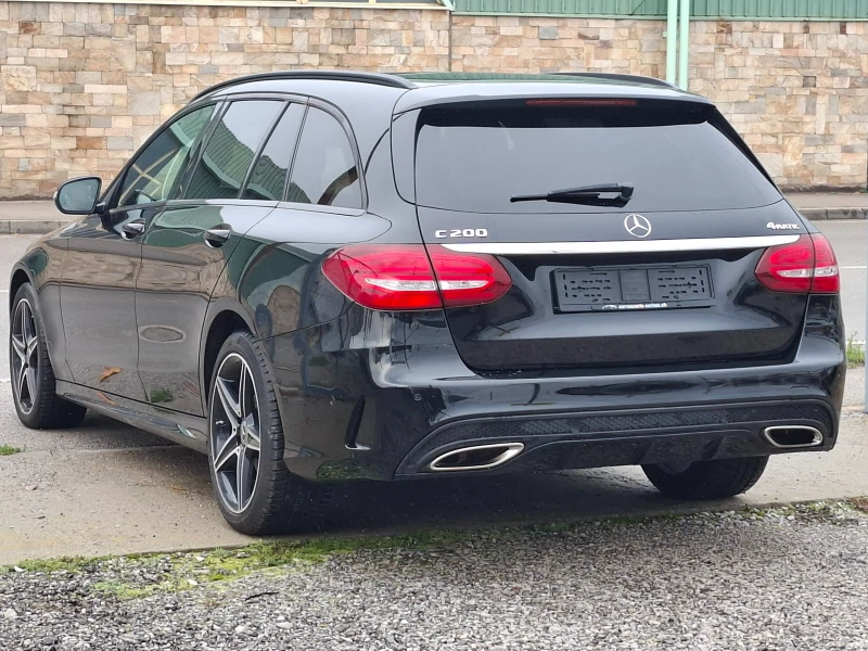 Mercedes-Benz C 200 184к.с. 4х4 9G-TRONIC AMG , снимка 4 - Автомобили и джипове - 52470308