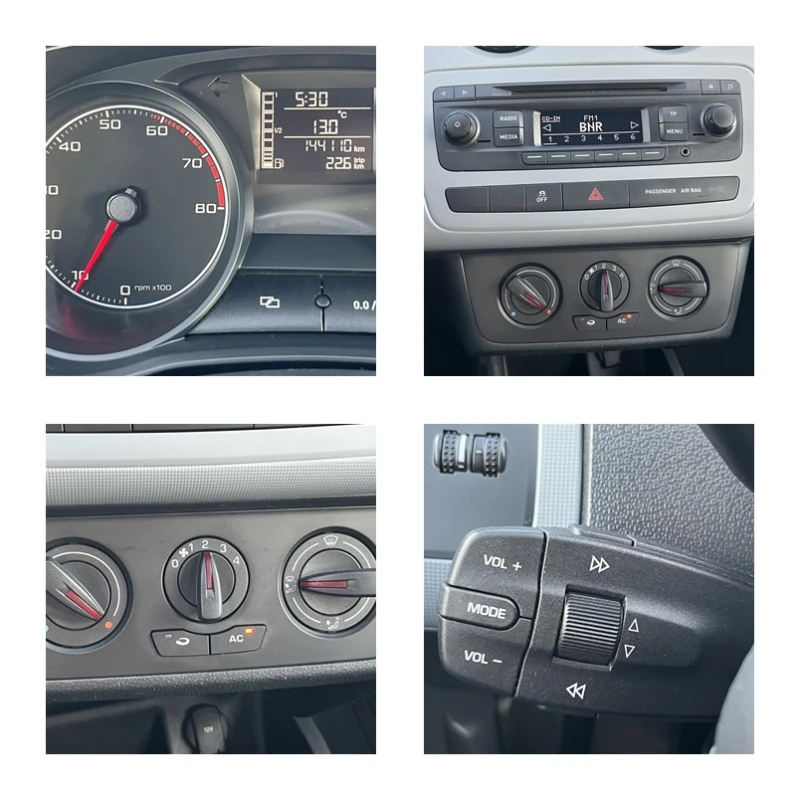 Seat Ibiza 1.2I 69кс. EURO 5 КЛИМАТИК , снимка 13 - Автомобили и джипове - 52851040