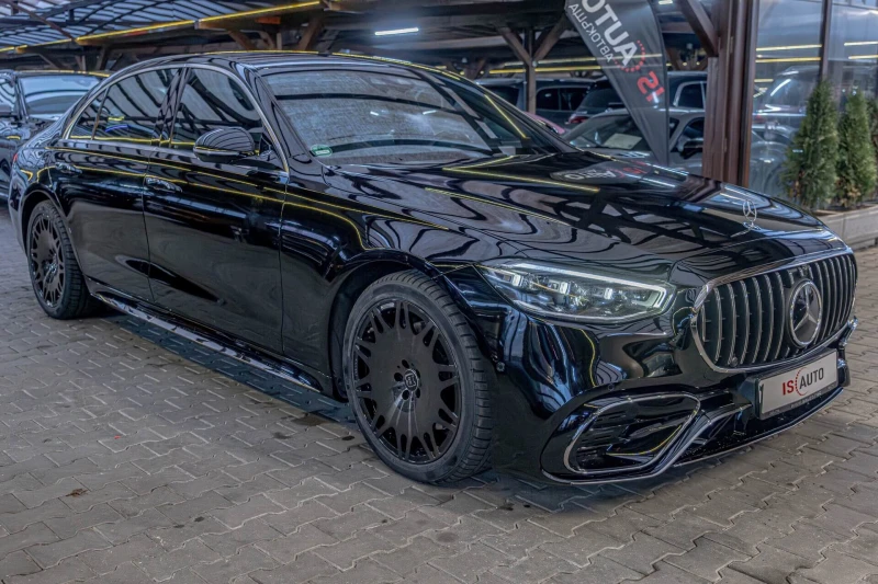 Mercedes-Benz S 400 4М/AMG/Long/Distronic/Амбиент/Обдухване/Камера, снимка 3 - Автомобили и джипове - 53225562